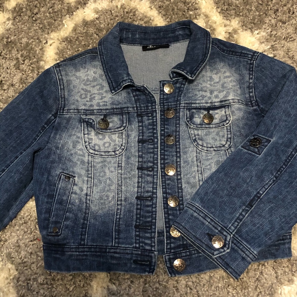 Denim Crop Jacket